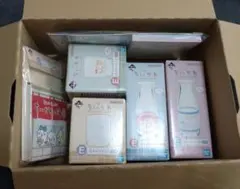 ちいかわ　一番くじ　湯あがりグラス全4種　ステーショナリー　ちいかわの湯