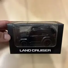 【新品】ランクルFJ ミニカー　アティチュードブラックマイカ1/30