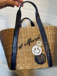 【サロンデアルファード】かごバック　スマイル