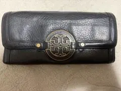 Tory Burch ブラックレザー 長財布