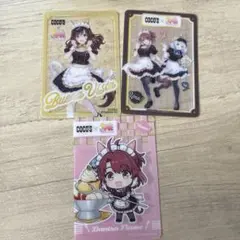 ウマ娘 ココス コラボ　クリアカード coco’s 3枚セット