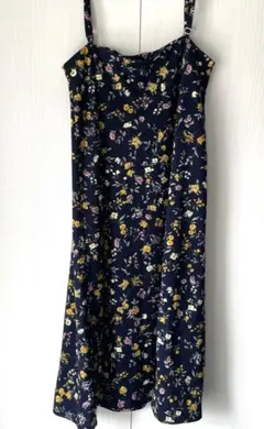 【レディース 花柄 ワンピース 】ロングワンピース Mサイズ