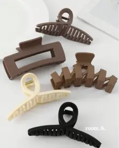 新品未使用★ヘアクリップ　5点セット