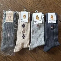 Hush Puppies ソックス 25-27cm 4足セット