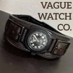 VAGUE WATCH CO. 腕時計 クッション・スモールリストバンド 黒 茶