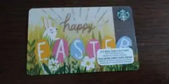海外季節限定starbucksカードEaster