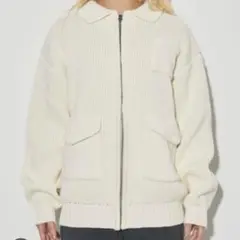 LAGUA GEM OVER KNIT JK オーバーニットジャケット