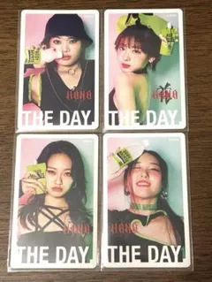 HANA ボディメンテ トレカ JISOO YURI CHIKA NAOKO