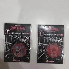 SPIDER-MAN メタリックキーホルダー 2種セット新品未開封