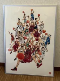 スラムダンク　A1 ポスター　額縁込み
