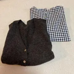 ELLIFE福袋2wayチュニックロング&2wayVネックベストセット➕おまけ付