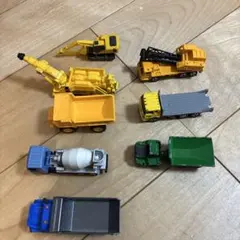 建設車両ミニカー8台セット