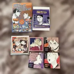 ハイキュー!! アテンションステッカー、スクエアステッカー　牛島、日向、黒尾　他