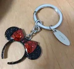 美品ミニーちゃんキーリング