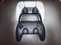 PS5 コントローラー ホワイト ブラック セット