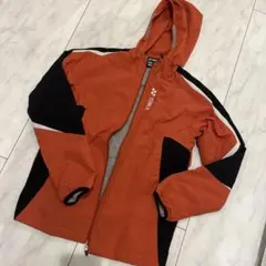 YONEX フード付きウォームアップジャケット JP M オレンジ　70098