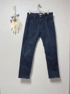 【Growth by Grail】メンズ スキニー ストレッチ パンツ ネイビー