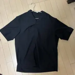 シャツ　ブラック　半袖