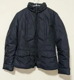 addダウンジャケットコート黒42LAPIS BEAMSレディース