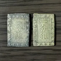 古銭 天保一分銀 Pt 重さ約 8,7g Zt 重さ約 8,7g美品 計2枚☆ - メルカリ