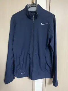 Nike DRY-FIT ネイビー ジャケット