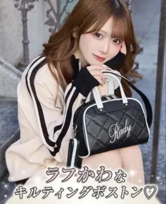 Rady レディー バイカラーミニボストンバッグ ブラック♡ - メルカリ