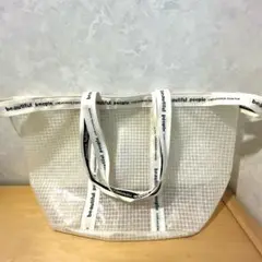 beautiful people メッシュトートバッグ