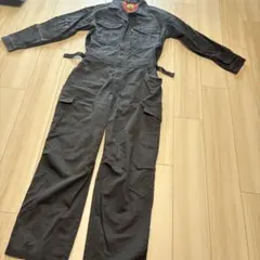 つなぎ 作業服 ブラック LLサイズのサムネイル