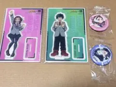 くら寿司 ヒロアカ アクスタ、缶バッジ