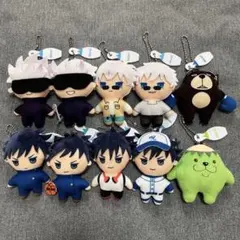 呪術廻戦 × ROUND1 来場者特典 オリジナル マスコット 10種セット