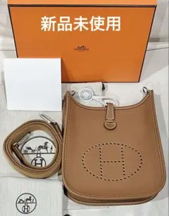 新品・希少カラー》 エルメス ミニエブリン tpm 26SS新色『デュンヌ 
