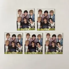 Myojo デタカ データカード 5枚セット 大サイズ 集合 少年忍者1