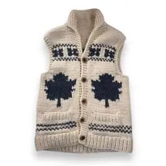 カウチンベスト ニット