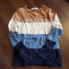 H&M ストライプニットセーター (サイズ 122/128)