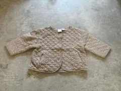 ZARA パッチワークニットカーデ ZARA マルチカラー パッチワーク風 ニット コート フード M オーバー