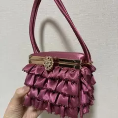 フリル付きパーティーバッグ