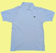 美品！LACOSTE ラコステ ポロシャツ ライトブルー サイズSのサムネイル
