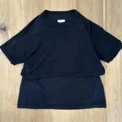 CLASS クラス 超深V TEE Vネック 3 黒 コットン | Mercari