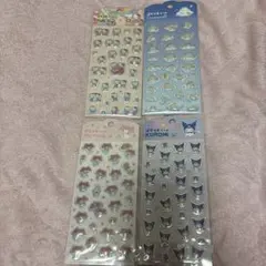 Sanrio キャラクターシール 4枚セット