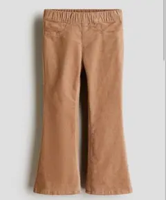 H&M コーデュロイフレアパギンス