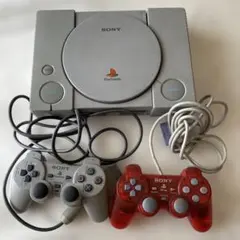 SONY PlayStation 本体 コントローラー2個