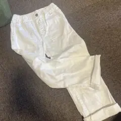 GROOVY STAR ホワイトパンツ 120