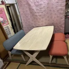 傷・汚れに強いファブリック スツール(Nシールドリラックスワイド )