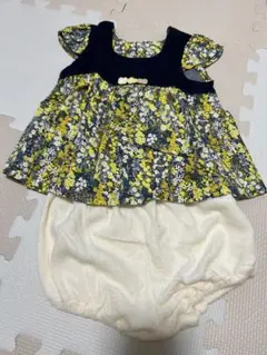 ベビー花柄　セットアップ