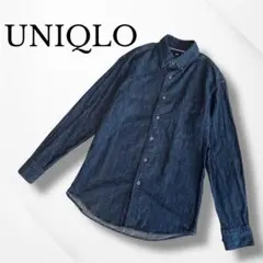 UNIQLO/ユニクロ/メンズ/トップス/デニムシャツ/ボタンダウン/S