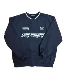 kutir Stay hungry ナイロンジャケット 黒