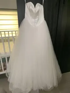 【美品】ウェディングドレス ホワイト Aライン