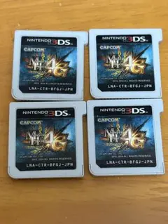3DS モンスターハンター4G 4本セット