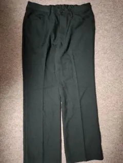GU メンズ スラックス ダークグリーン XL