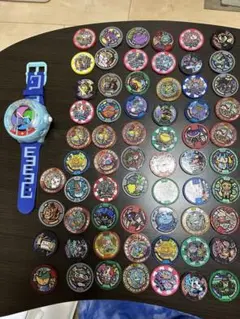 DX 妖怪ウォッチ U プロトタイプ　メダル77枚セット　秘宝妖怪エンブレム